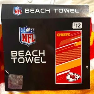 Chiefs beach towel